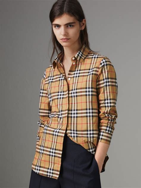 burberry collar shirt women'|Burberry shirt discount.